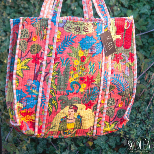 Soléa Cotton Fiorella Tote