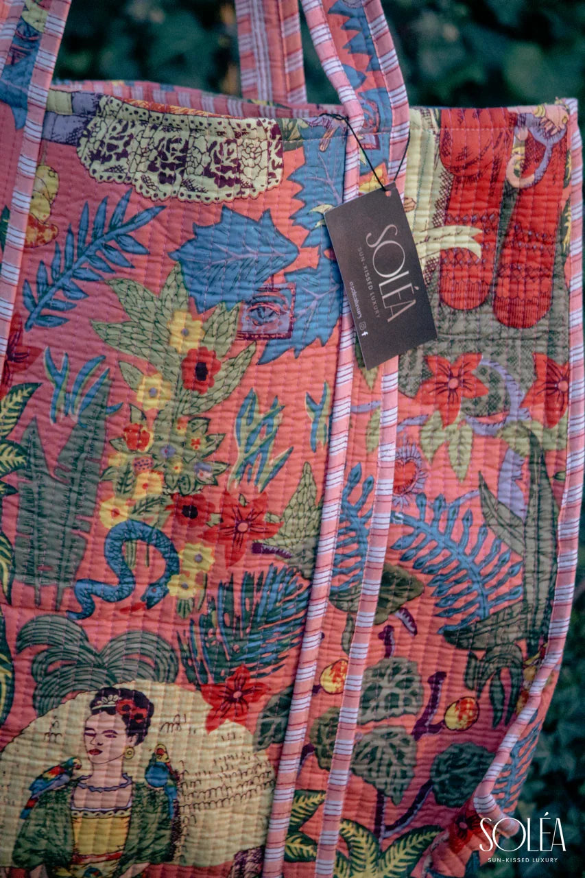 Soléa Cotton Fiorella Tote