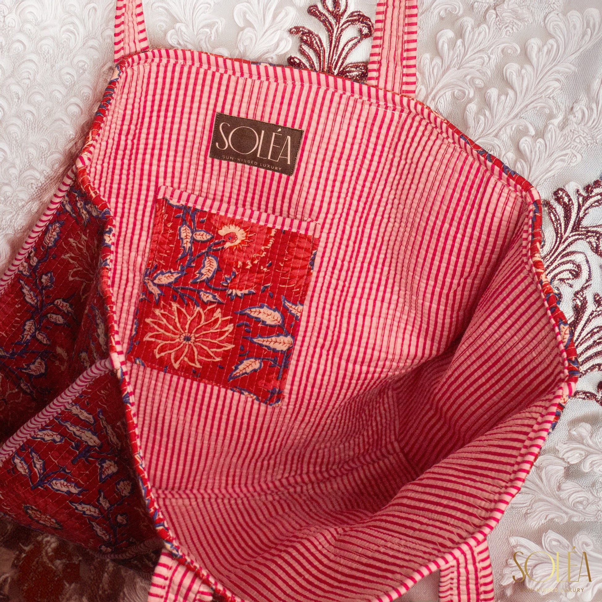 Soléa Cotton Amapola Tote Soléa