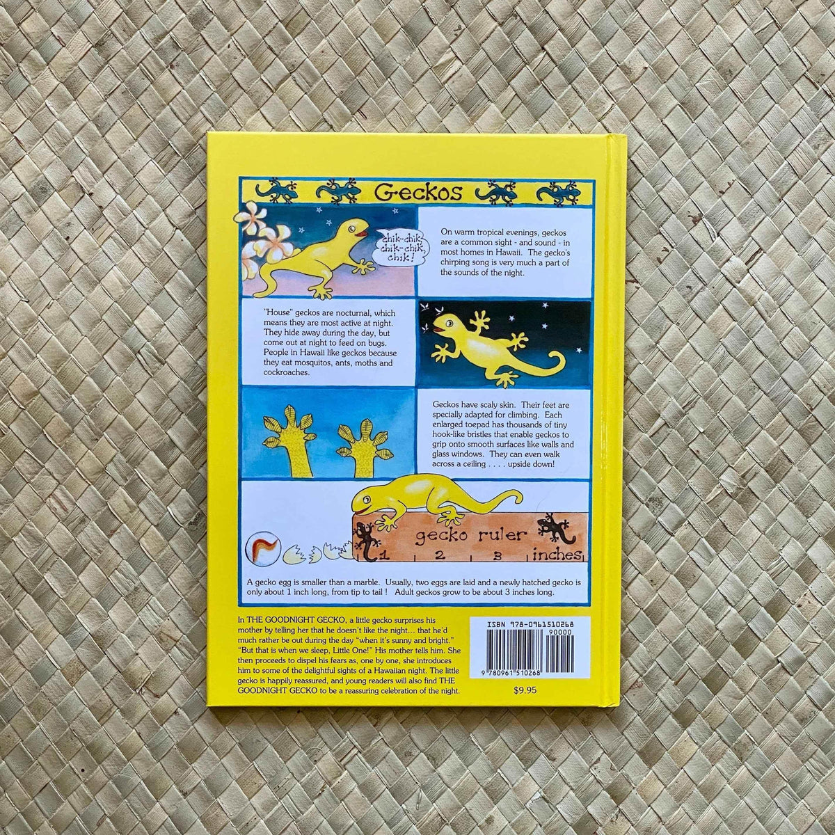 The Goodnight Gecko by Hawaiian Children's Books by Gill McBarnet