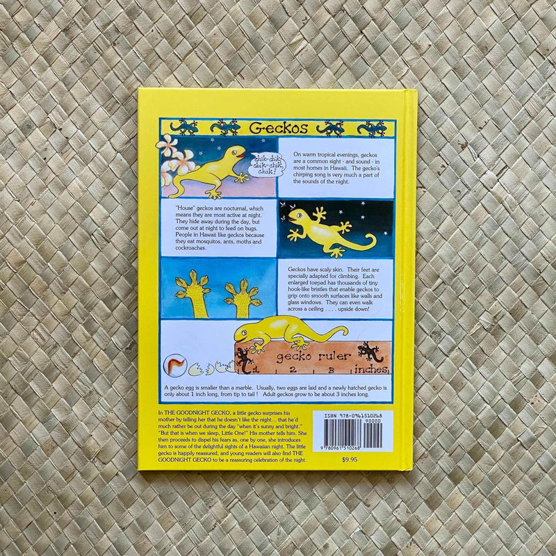 The Goodnight Gecko by Hawaiian Children's Books by Gill McBarnet