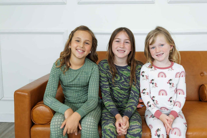 Desert Storm Plaid 2-Piece Set