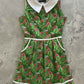 Flowers Collared Dress