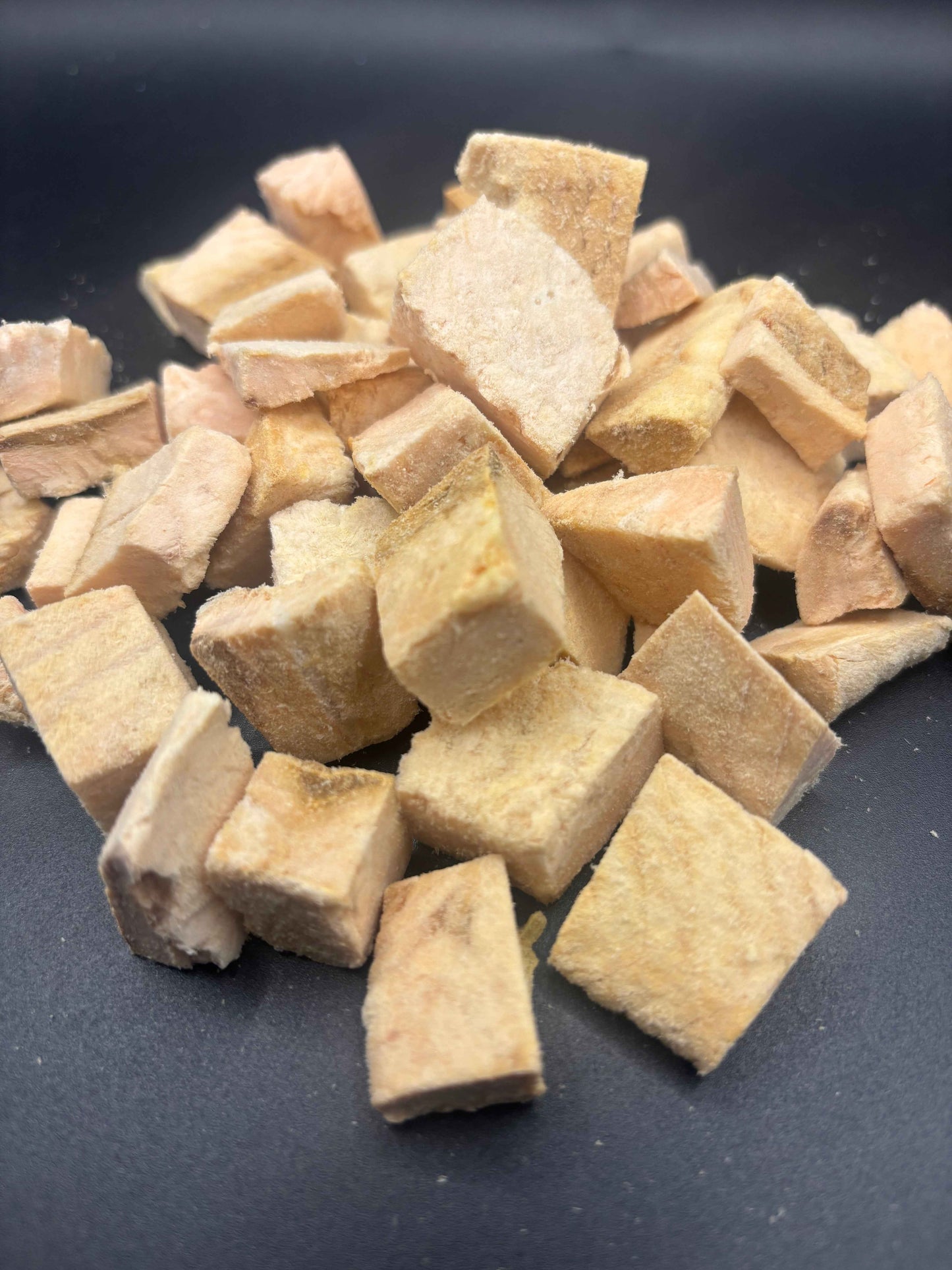 Human-Grade Freeze Dried Dog Treats/ Cat Treats |100% Salmon | Bussin’ Bites Jammin’ Salmon