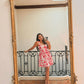 Red Vineyard Mini Dress Soléa