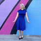 Bombshell Dress in Royal Blue