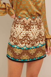 MOROCCAN MUSE WOVEN SKORT - GiFTiFY