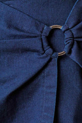 TAKING TIME OFF DENIM WOVEN SKORT - GiFTiFY