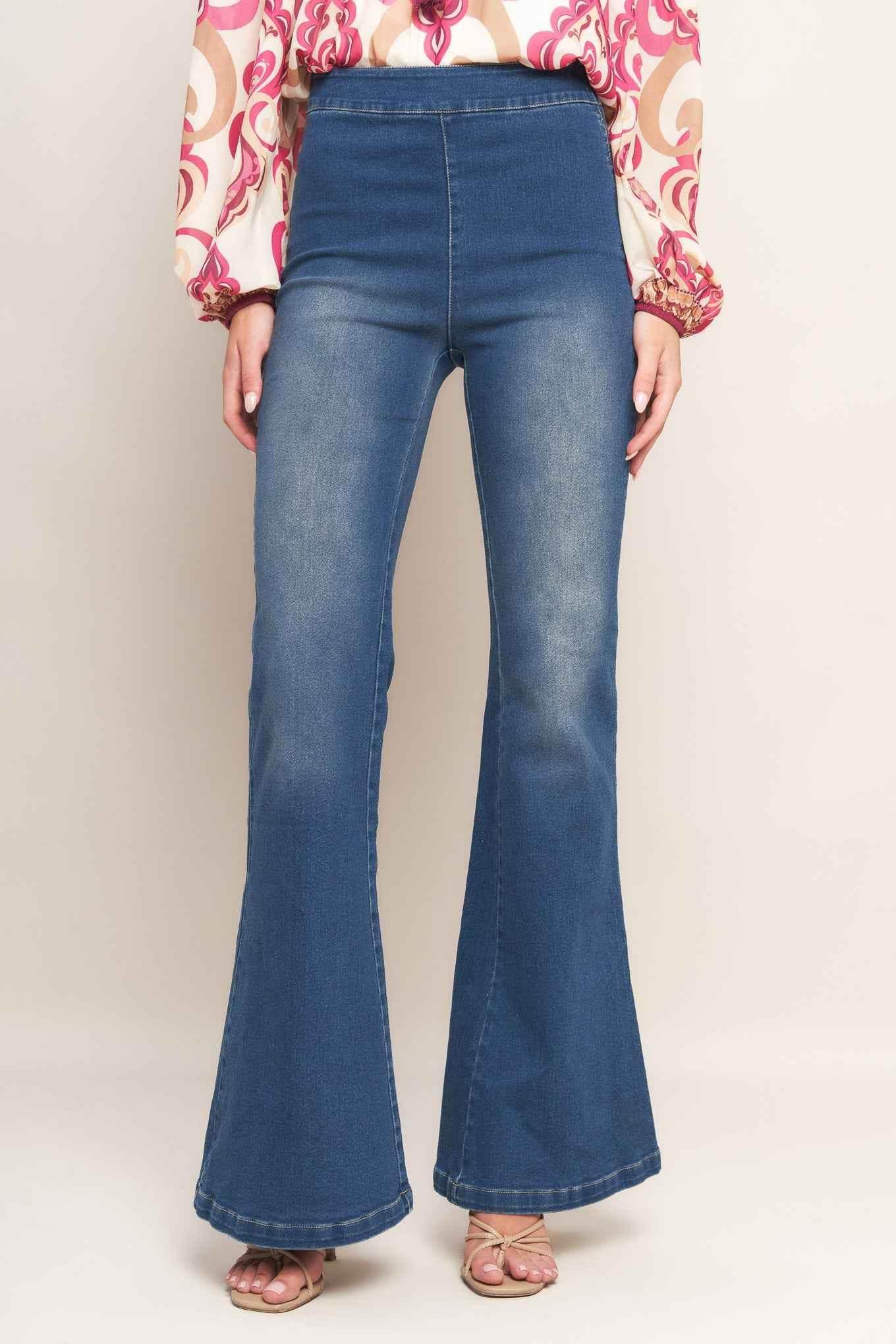 HEAVENLY HUES DENIM PANTS - GiFTiFY