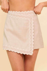 SURFING BY MOONLIGHT WOVEN SKORT - GiFTiFY