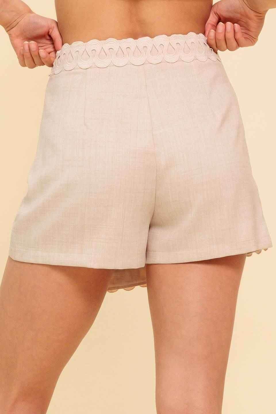 SURFING BY MOONLIGHT WOVEN SKORT - GiFTiFY