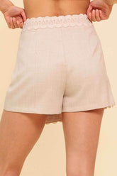 SURFING BY MOONLIGHT WOVEN SKORT - GiFTiFY