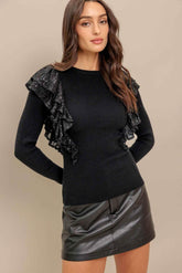 FIGHT THE FEELING SWEATER TOP - GiFTiFY