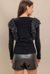 FIGHT THE FEELING SWEATER TOP - GiFTiFY