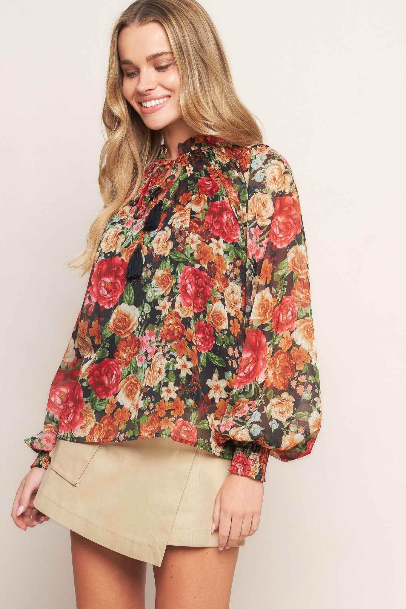 FOR THE DAY WOVEN TOP - GiFTiFY