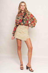 FOR THE DAY WOVEN TOP - GiFTiFY