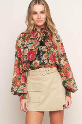 FOR THE DAY WOVEN TOP - GiFTiFY