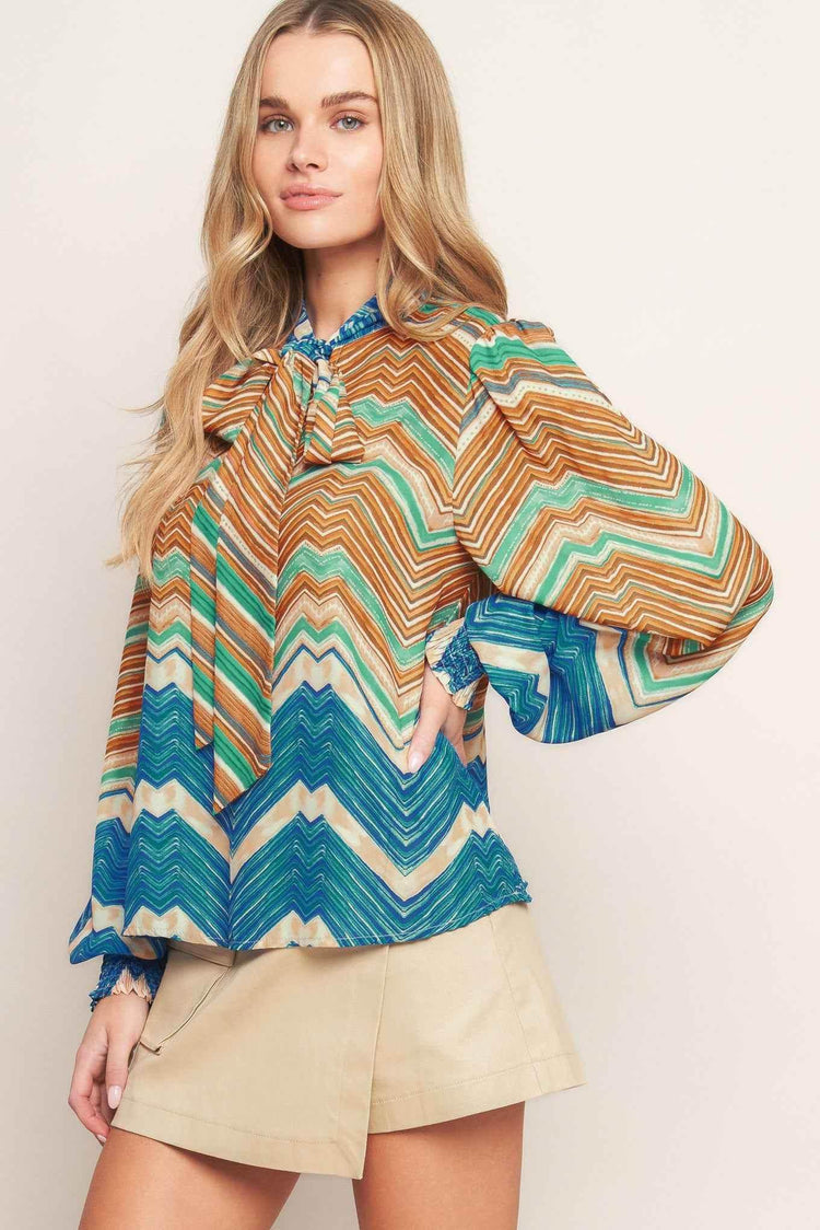 PICKING DAISIES WOVEN TOP - GiFTiFY