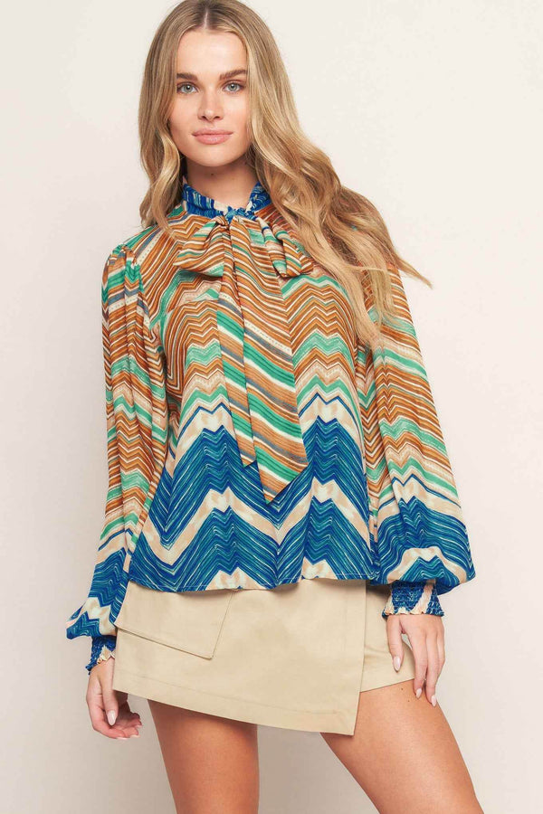 PICKING DAISIES WOVEN TOP - GiFTiFY