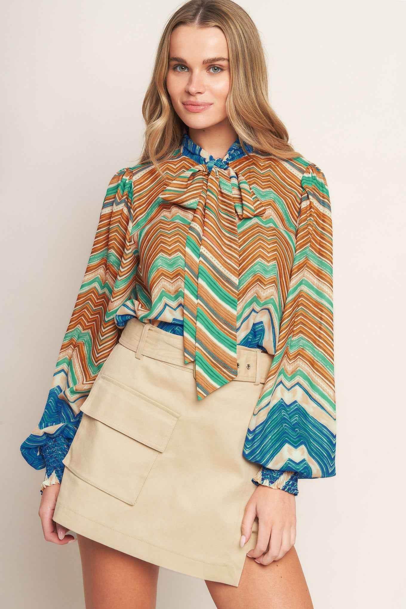 PICKING DAISIES WOVEN TOP - GiFTiFY