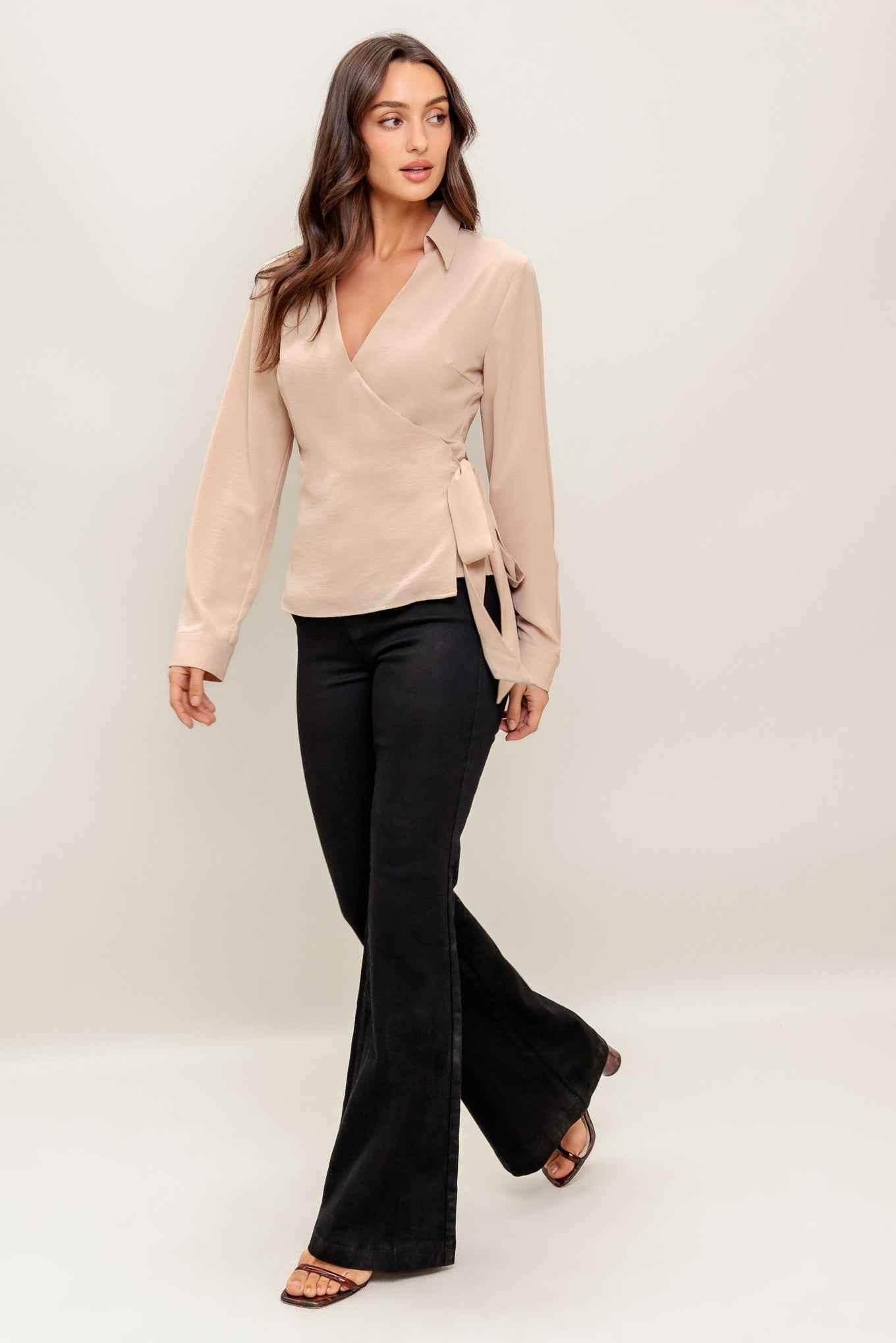 BEAUTIFUL AS YOU WOVEN TOP - GiFTiFY