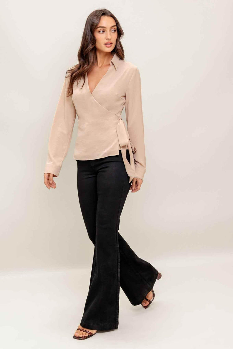 BEAUTIFUL AS YOU WOVEN TOP - GiFTiFY