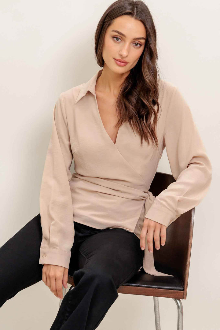 BEAUTIFUL AS YOU WOVEN TOP - GiFTiFY