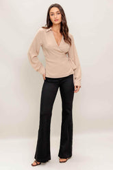 BEAUTIFUL AS YOU WOVEN TOP - GiFTiFY