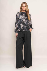 RUNAWAY HEARTS WOVEN TOP - GiFTiFY