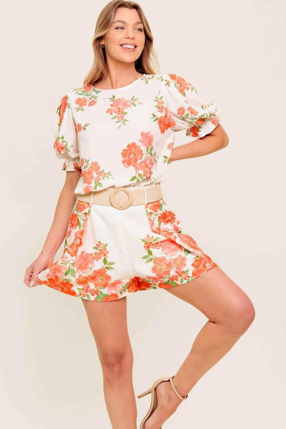 LOVELY DAYS IVORY WOVEN TOP - GiFTiFY