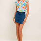 VACATION STATE OF MIND WOVEN TOP