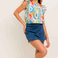 VACATION STATE OF MIND WOVEN TOP