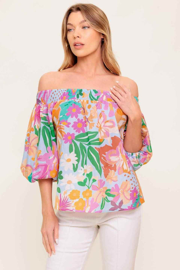 PRECIOUS MOMENT WOVEN TOP - GiFTiFY