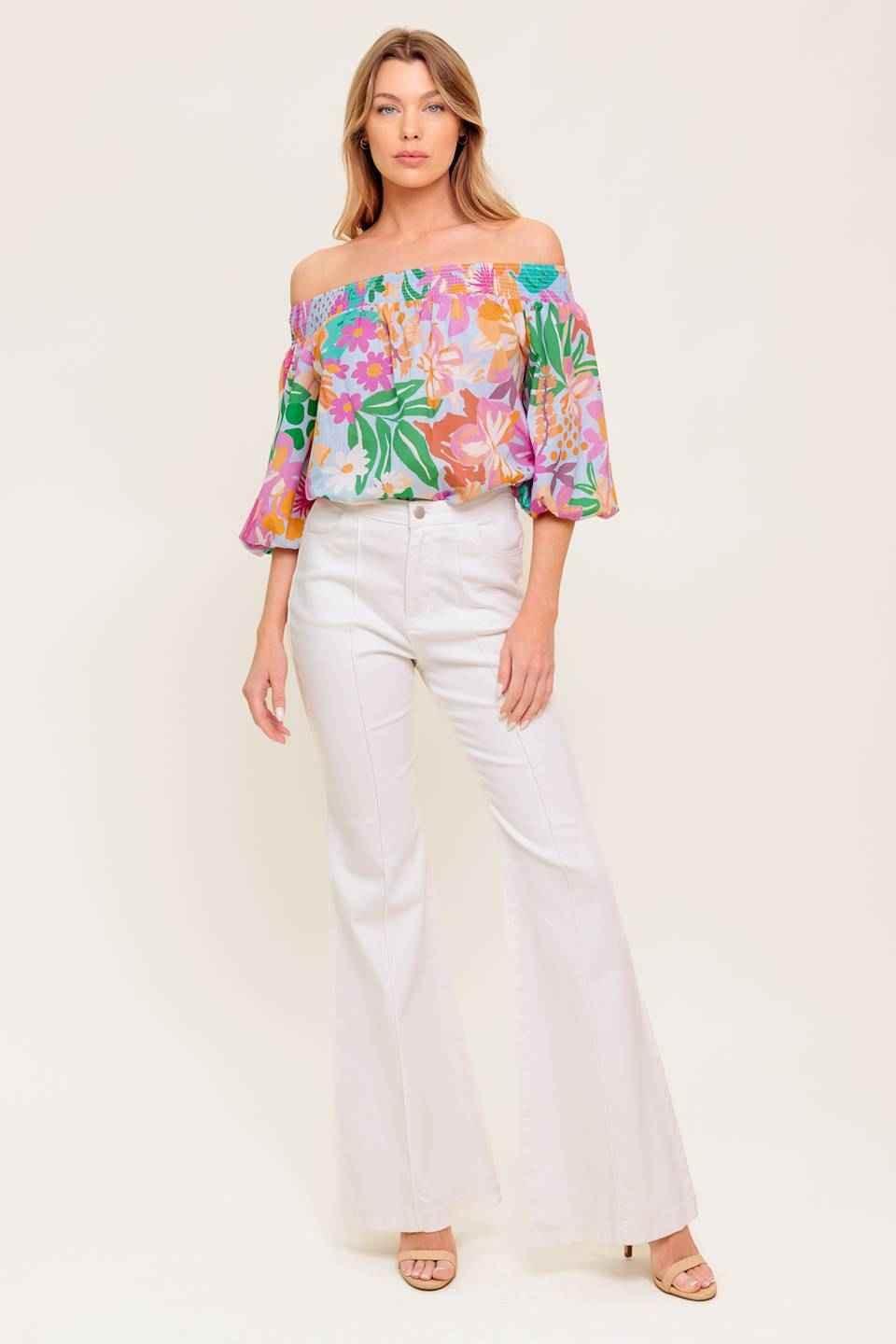 PRECIOUS MOMENT WOVEN TOP - GiFTiFY