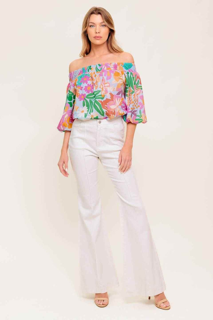 PRECIOUS MOMENT WOVEN TOP - GiFTiFY