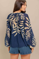 MIDNIGHT WALK WOVEN TOP - GiFTiFY