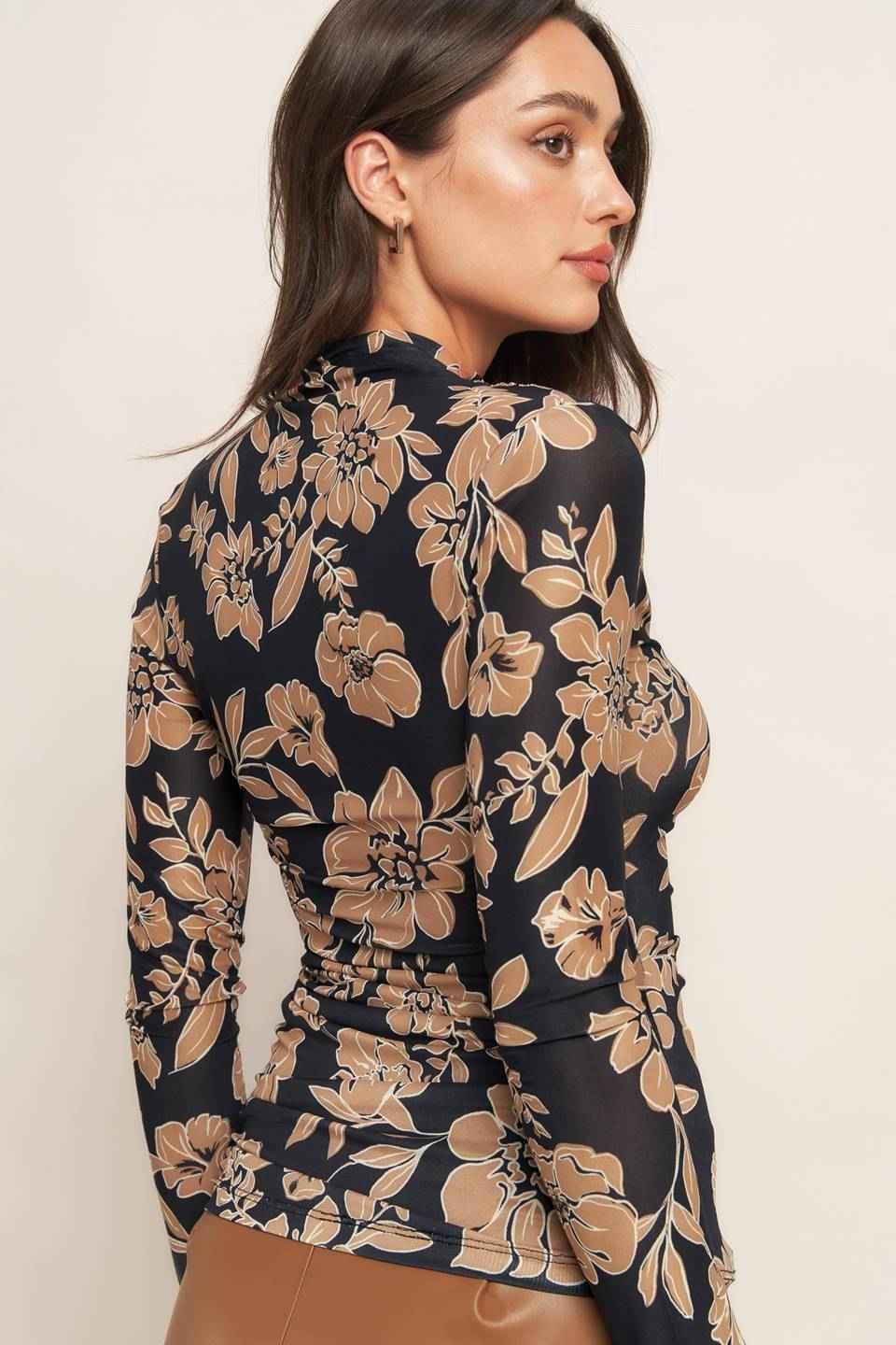 CITY NIGHT OUT POWER MESH TOP - GiFTiFY