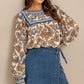BOHEME MEADOW WOVEN TOP