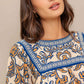 BOHEME MEADOW WOVEN TOP