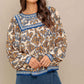 BOHEME MEADOW WOVEN TOP
