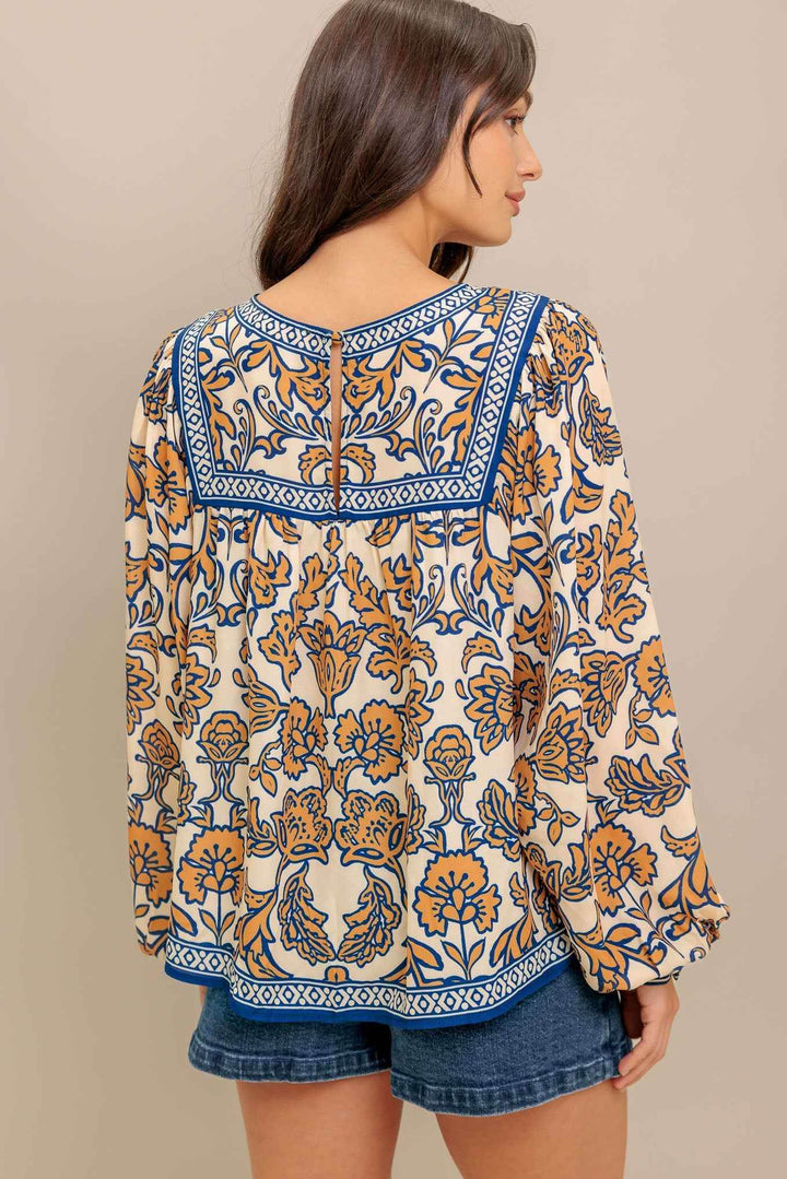 BOHEME MEADOW WOVEN TOP - GiFTiFY