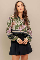 GARDEN CLUB WOVEN TOP - GiFTiFY