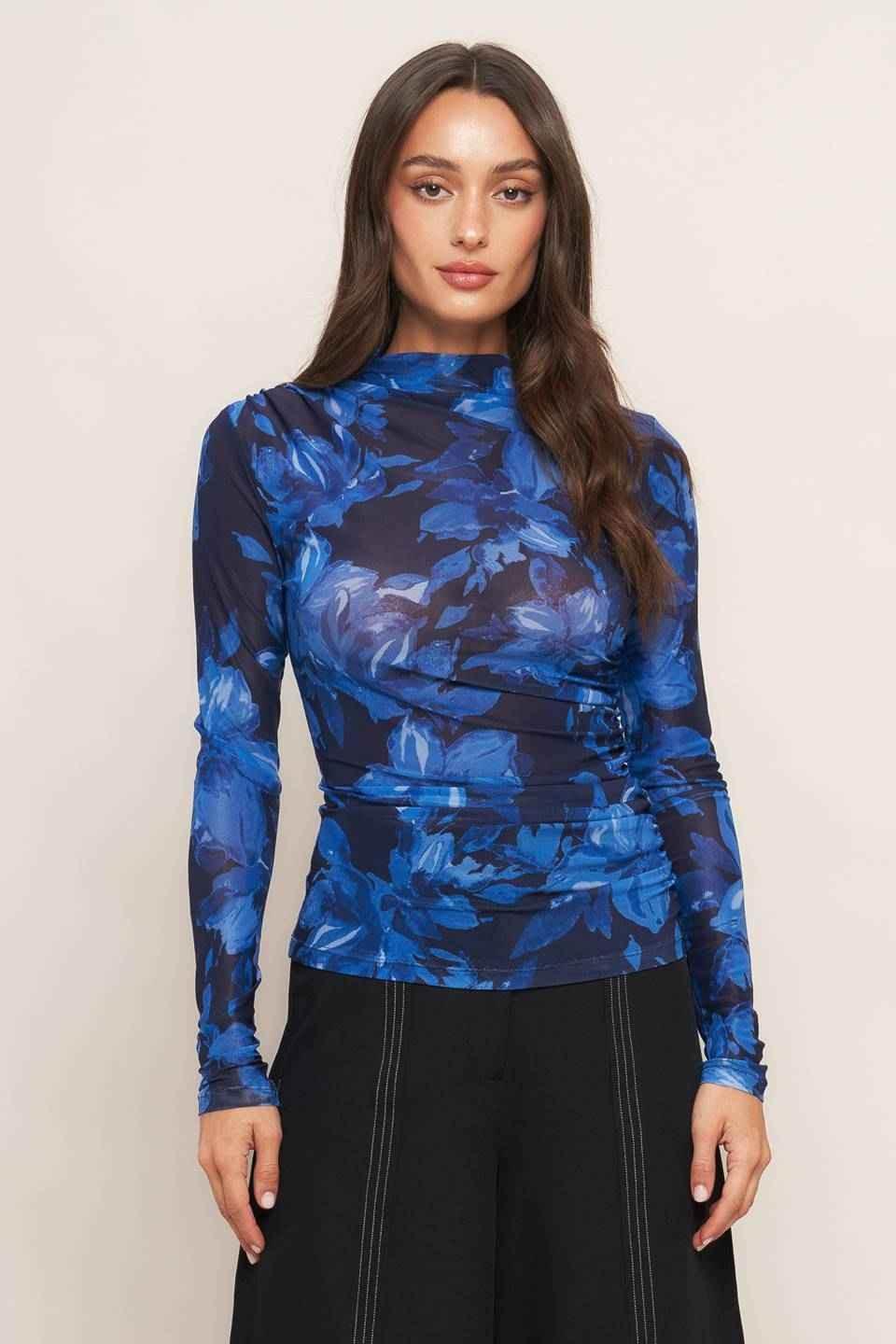 ILLUMINATED PETAL POWER MESH TOP - GiFTiFY