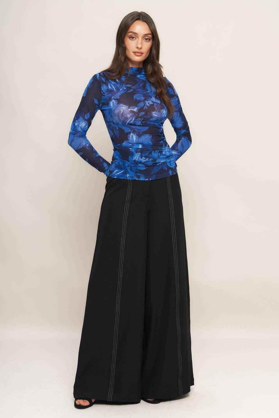 ILLUMINATED PETAL POWER MESH TOP - GiFTiFY