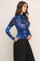 ILLUMINATED PETAL POWER MESH TOP - GiFTiFY