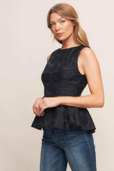 URBAN ELEGANCE WOVEN TOP - GiFTiFY
