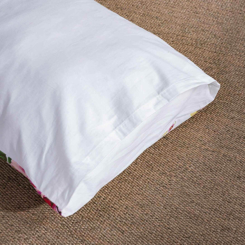 DaDa Bedding Romantic Roses Lovely Spring Pink Floral Fitted Bed Sheet w/ Pillow Cases (JHW879-Fitted) Sheet Sets by DaDalogy Bedding Collection