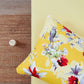 DaDa Bedding Sunshine Yellow Hummingbirds Floral Fitted & Flat Bed Sheets Set (JHW-925)