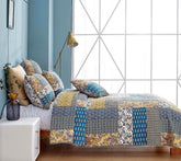 Random Mystery Box - Cotton Patchwork Quilted Bedspread Coverlet Set - GiFTiFY