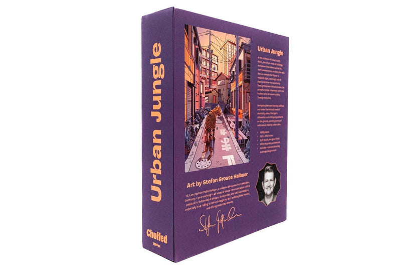 Urban Jungle 1000 Piece by Chuffed Puzzles